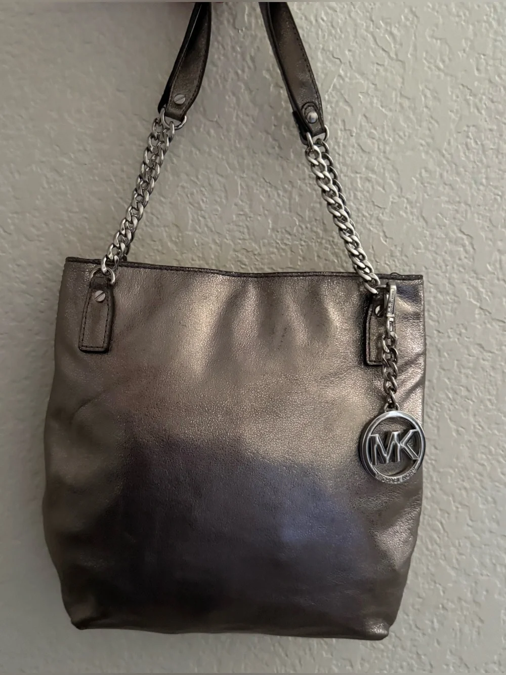 Michael Kors Handbag/Crossbody Bag~Silver